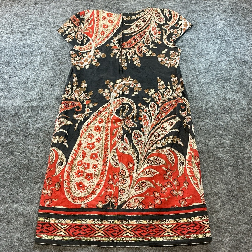 Isabel Marant Etoile Paisley Back Zip Up Full Length Floral Patterned Top - Picture 2 of 4